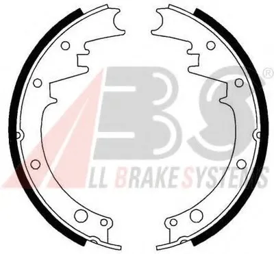 Комплект тормозных колодок A.B.S. купить