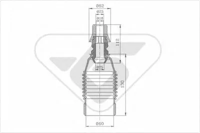 Пылезащитный комплект, амортизатор HUTCHINSON купить