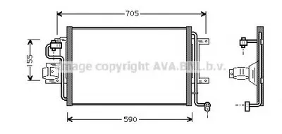 Конденсатор, кондиционер AVA QUALITY COOLING купить
