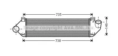 Интеркулер AVA QUALITY COOLING купить