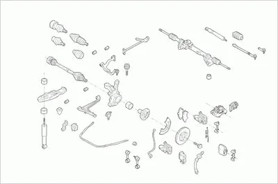 Рулевое управление; Подвеска колеса ZF Parts купить