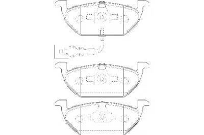 Комплект тормозных колодок, дисковый тормоз DURON купить