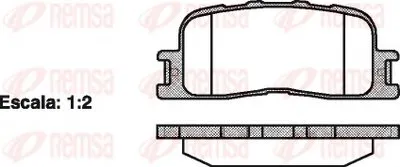 Комплект тормозных колодок, дисковый тормоз KAWE купить