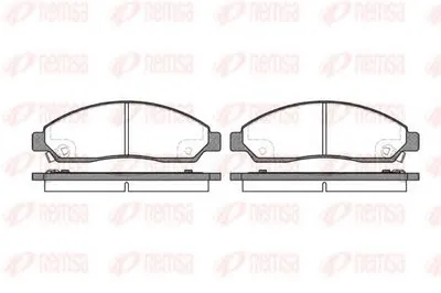 Комплект тормозных колодок, дисковый тормоз KAWE купить