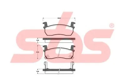 Комплект тормозных колодок, дисковый тормоз sbs купить