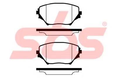 Комплект тормозных колодок, дисковый тормоз sbs купить