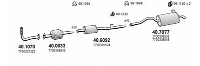 Система выпуска ОГ ASSO купить