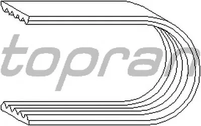 V-Ribbed Belts TOPRAN купить