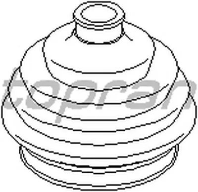 Пыльник, приводной вал TOPRAN купить