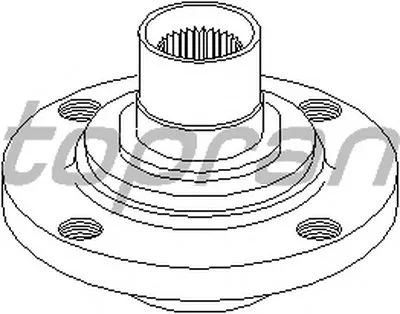 ? колесн. ступицы = TOPRAN купить