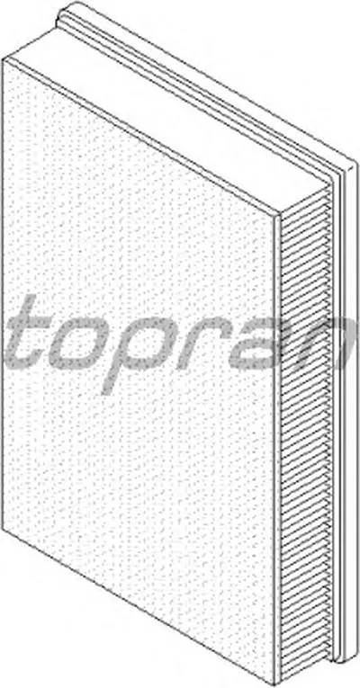 Воздушный фильтр TOPRAN купить