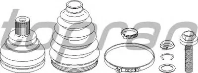 Шарнирный комплект, приводной вал TOPRAN купить