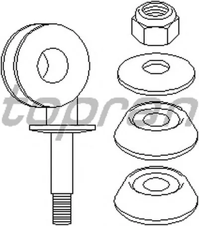 Тяга / стойка, стабилизатор TOPRAN купить