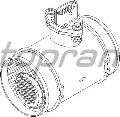 Расходомер воздуха TOPRAN купить
