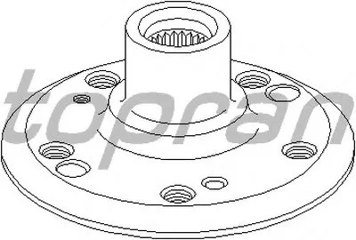 ? колесн. ступицы = TOPRAN купить