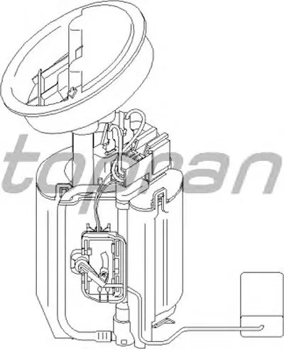 Топливный насос TOPRAN купить