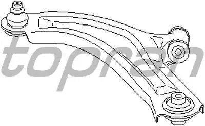 Рычаг независимой подвески колеса, подвеска колеса TOPRAN купить