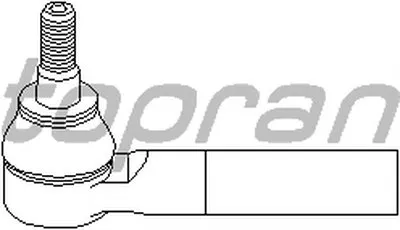 Наконечник поперечной рулевой тяги TOPRAN купить
