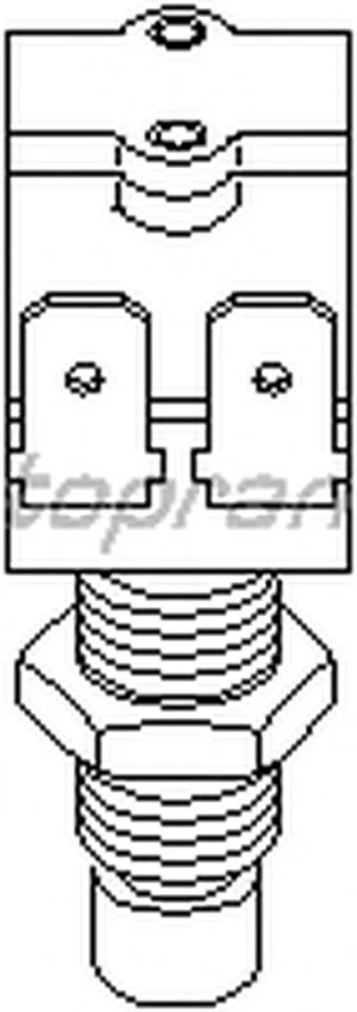 Выключатель фонаря сигнала торможения TOPRAN купить