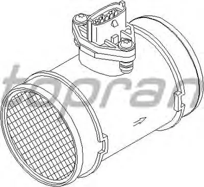 Расходомер воздуха TOPRAN купить