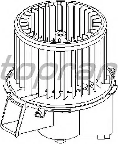 Электродвигатель, вентиляция салона TOPRAN купить