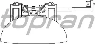 Ручка двери TOPRAN купить