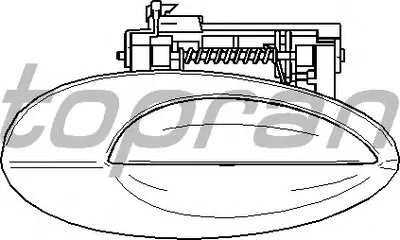 Ручка двери TOPRAN купить