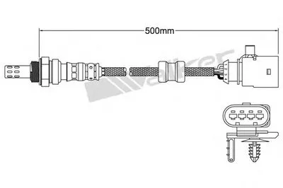 Лямда-зонд WALKER PRODUCTS купить