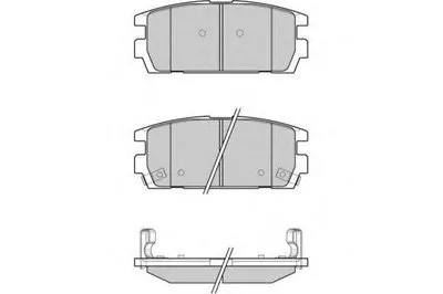 Комплект тормозных колодок, дисковый тормоз E.T.F. купить