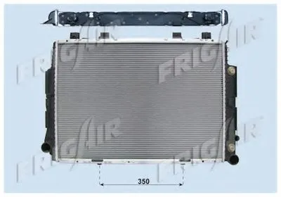 Радиатор, охлаждение двигателя FRIGAIR купить