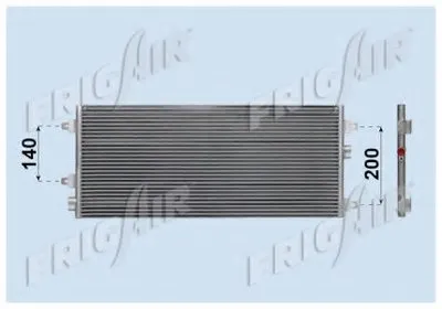 Конденсатор, кондиционер FRIGAIR купить