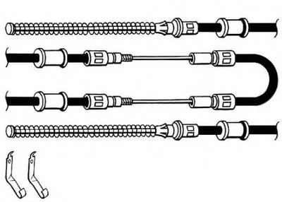 Трос, стояночная тормозная система CEF купить