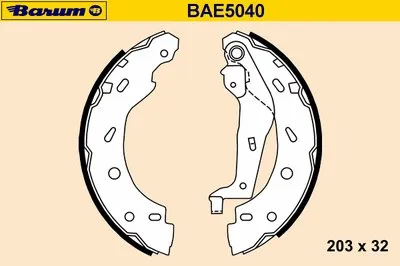 Комплект тормозных колодок BARUM купить