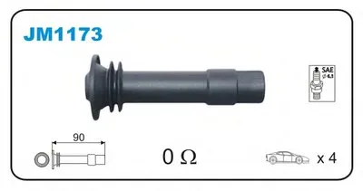 Вилка, катушка зажигания JANMOR купить