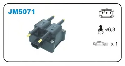 Катушка зажигания JANMOR купить