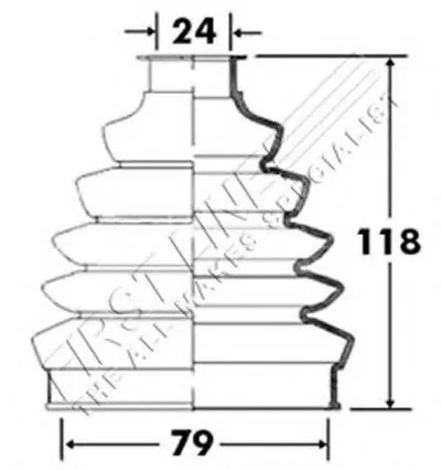 Пыльник, приводной вал FIRST LINE купить
