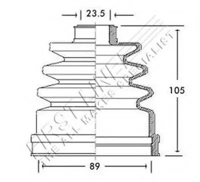 Пыльник, приводной вал FIRST LINE купить