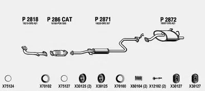 Система выпуска ОГ FENNO купить