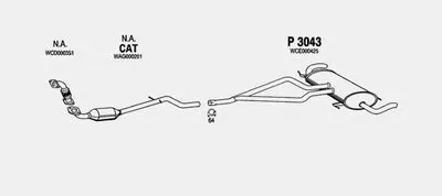 Система выпуска ОГ FENNO купить
