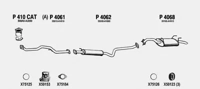Система выпуска ОГ FENNO купить