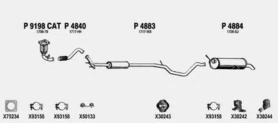 Система выпуска ОГ FENNO купить