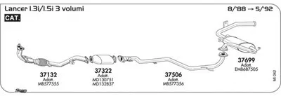 Система выпуска ОГ SIGAM купить