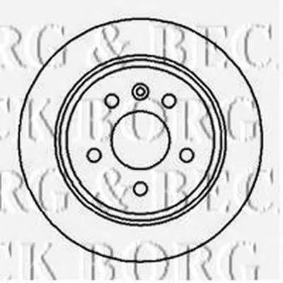 Тормозной диск BORG & BECK купить