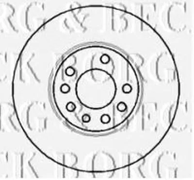 Тормозной диск BORG & BECK купить