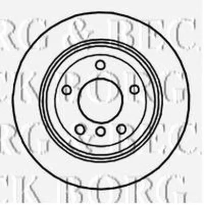 Тормозной диск BORG & BECK купить