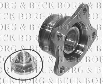 Комплект подшипника ступицы колеса BORG & BECK купить