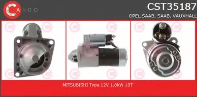 Стартер GENUINE SERIES CASCO купить