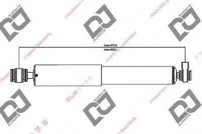 Амортизатор DJ PARTS купить