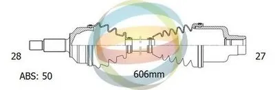 Приводной вал ODM-MULTIPARTS купить
