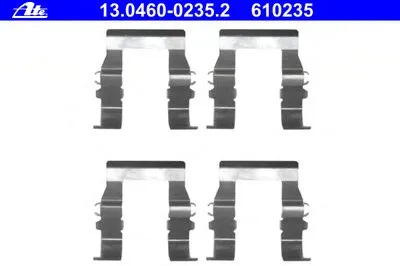 Комплектующие, колодки дискового тормоза ATE купить